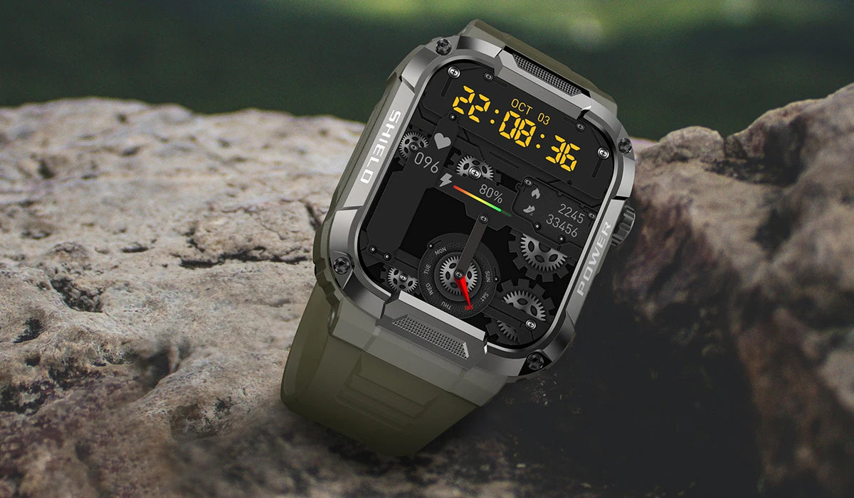 Reloj Inteligente con Monitor de Actividad Física y Bluetooth