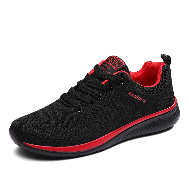 Zapatillas de correr para hombre, zapatos deportivos ligeros para caminar, zapatos informales transpirables de malla clásica, mocasines de moda para hombre, zapatillas de deporte para hombre