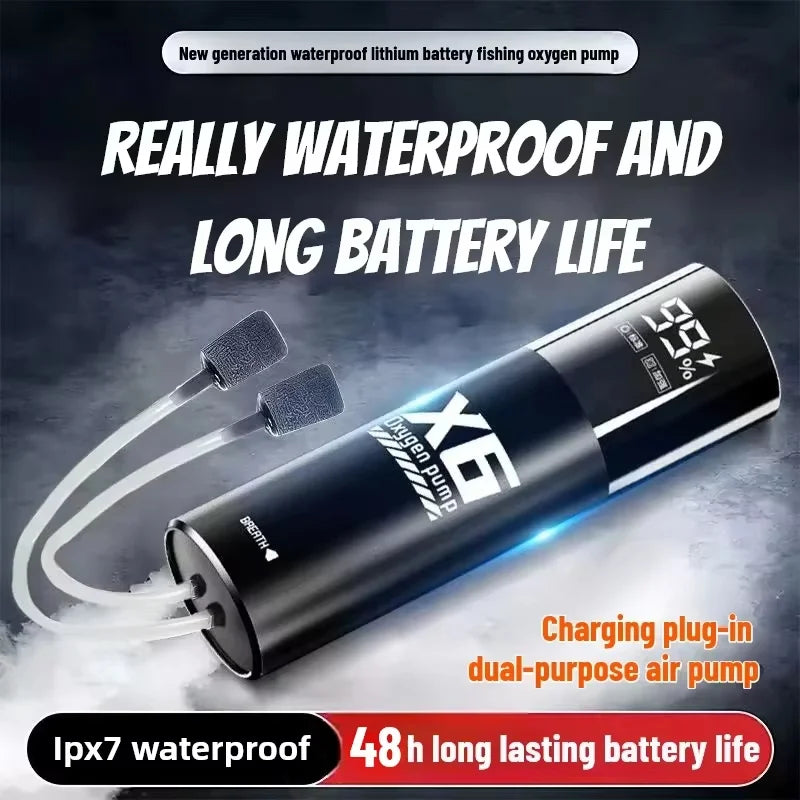 Bomba de Oxígeno USB para Acuario y Pesca