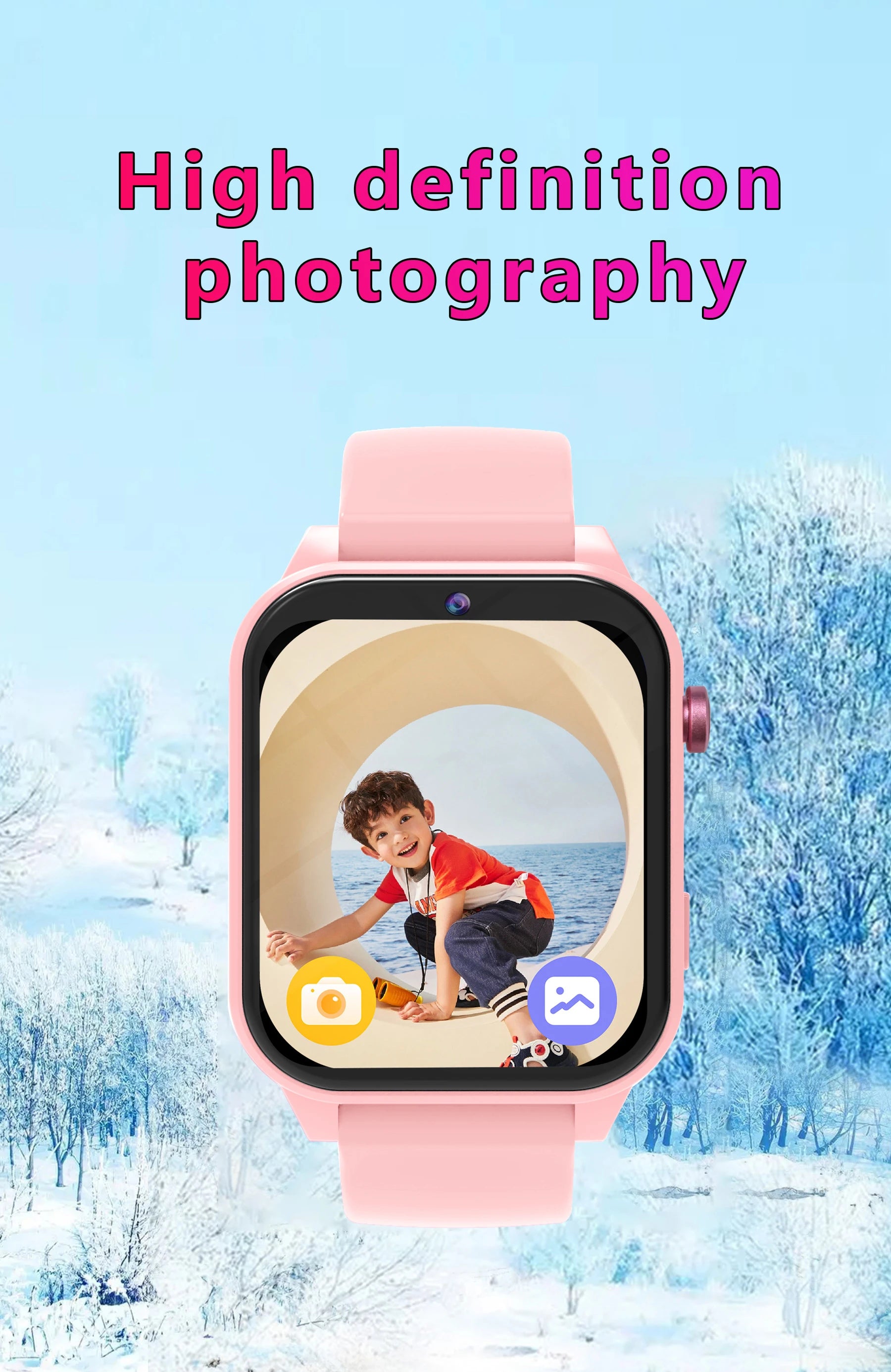 Reloj Inteligente Niños Pantalla Táctil Juegos