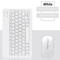 Teclado inalámbrico Bluetooth Universal para teléfono móvil, tableta, teclado y ratón, Mini teclado Bluetooth, accesorios para teclado Ipad