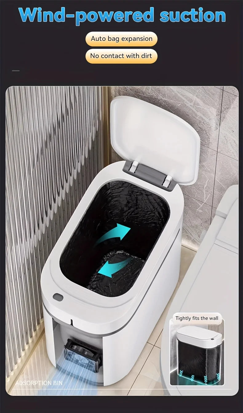 Cesto inteligente con sensor Joybos, adsorción automática de bolsas