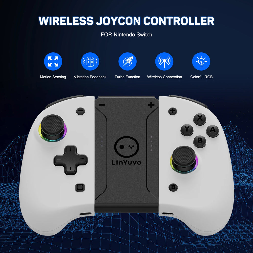 Control Inalámbrico Bluetooth para Nintendo Switch, OLED y Lite, Gamepad, Accesorios de Juego, Mando