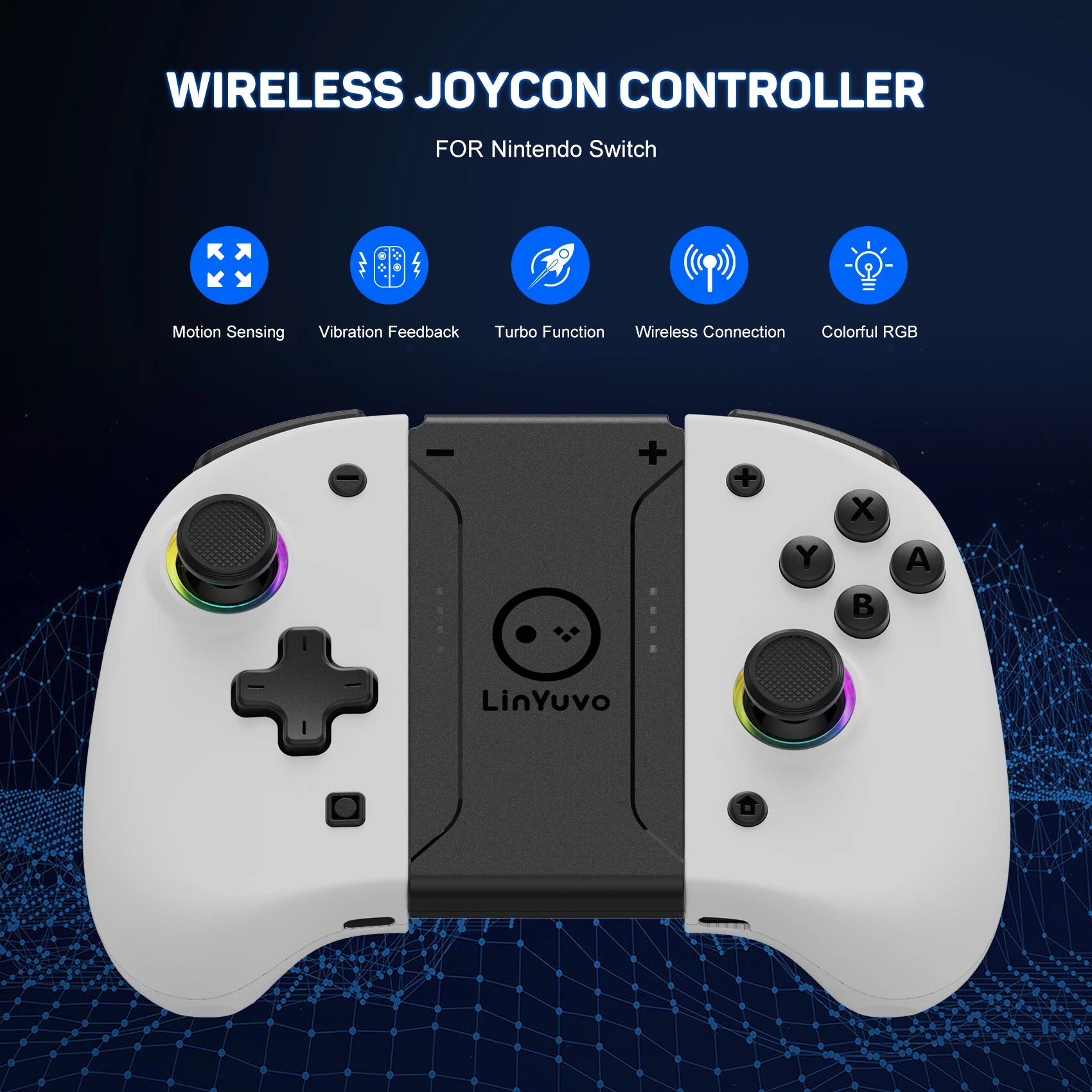 Control Inalámbrico Bluetooth para Nintendo Switch, OLED y Lite, Gamepad, Accesorios de Juego, Mando