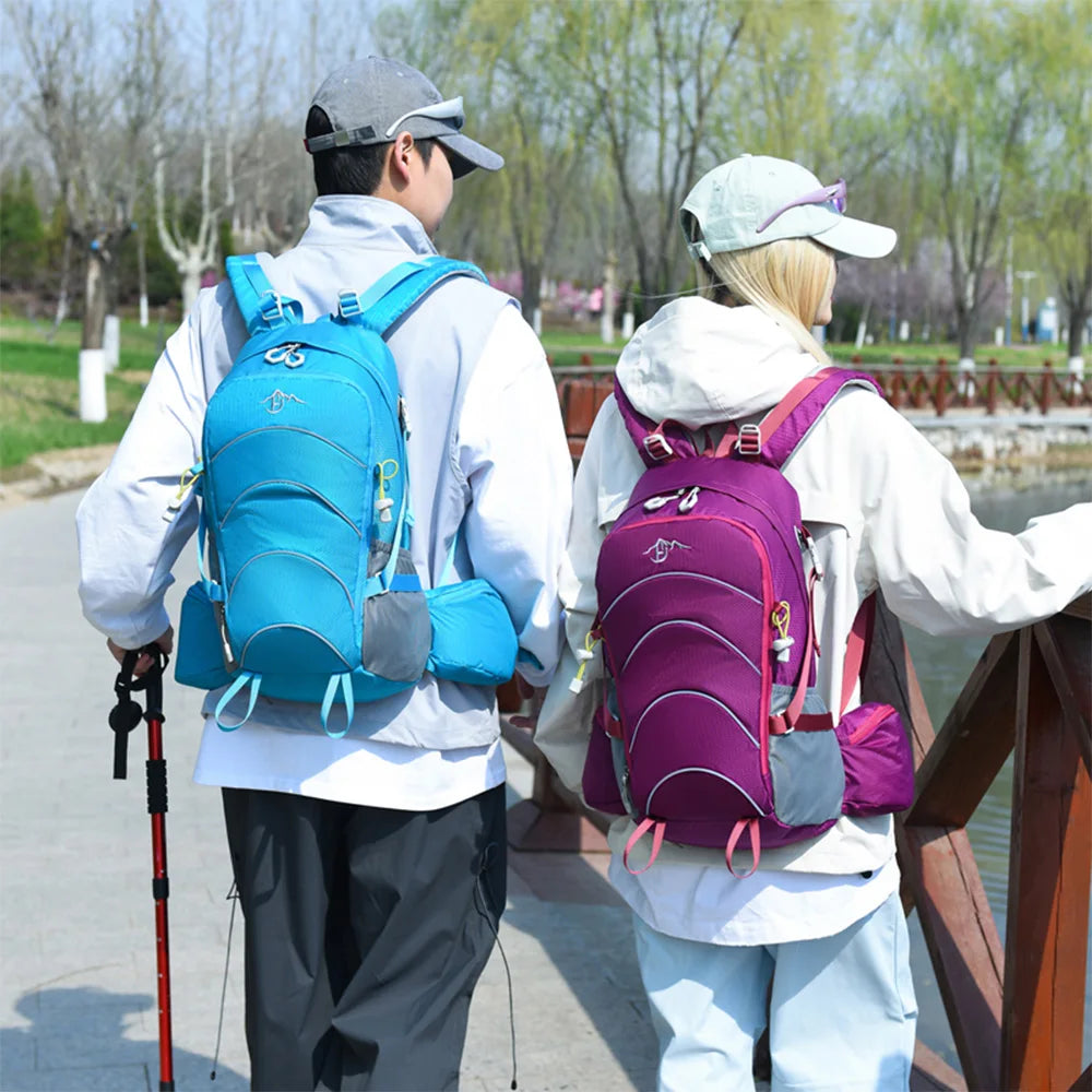 Mochila de Senderismo Ligera y Transpirable, 20-35L