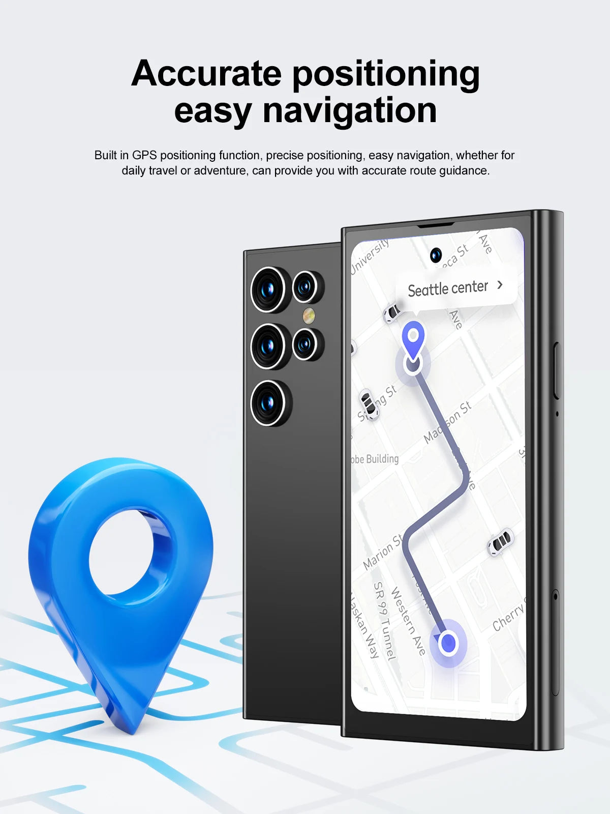 SERVO S27 MINI teléfono inteligente pequeño 4G LTE Android 12,0 OS 3GB + 64GB APP Store GPS 4,0 "pantalla completa de bolsillo teléfonos inteligentes 2 SIM en espera