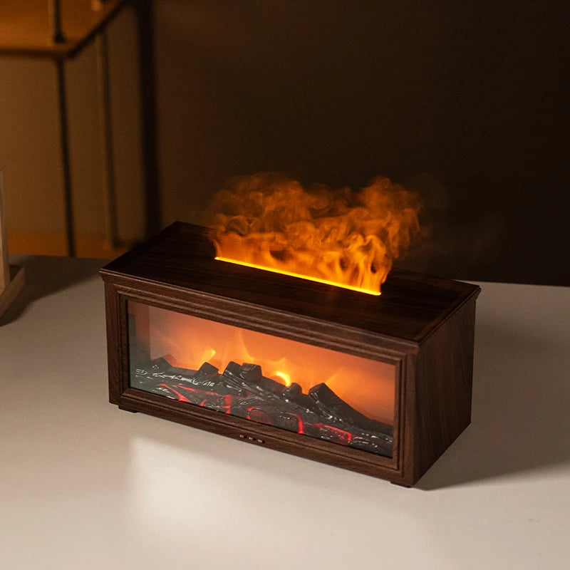 Difusor de Aceite Esencial para Chimenea 7 Colores