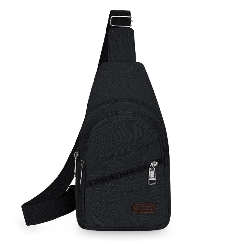 Bolso Bandolera para Hombre, Multicolor, Bolso de Pecho
