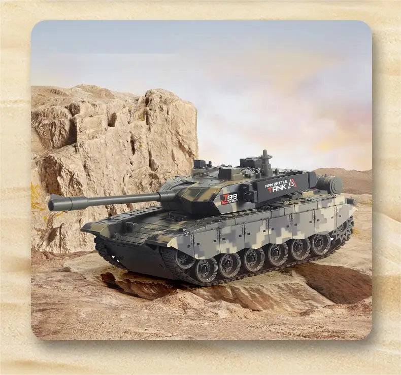 Tanque Teledirigido RC con Orugas 2.4G para Niños