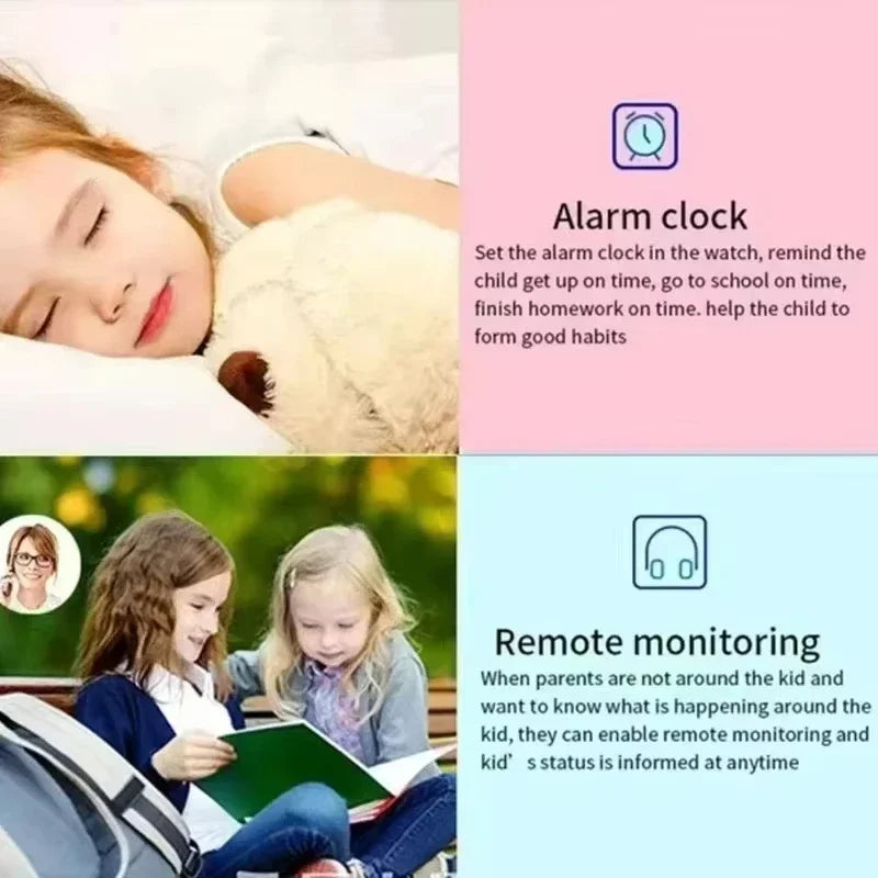Reloj Inteligente 4G para Niños con GPS, Cámara y Llamadas