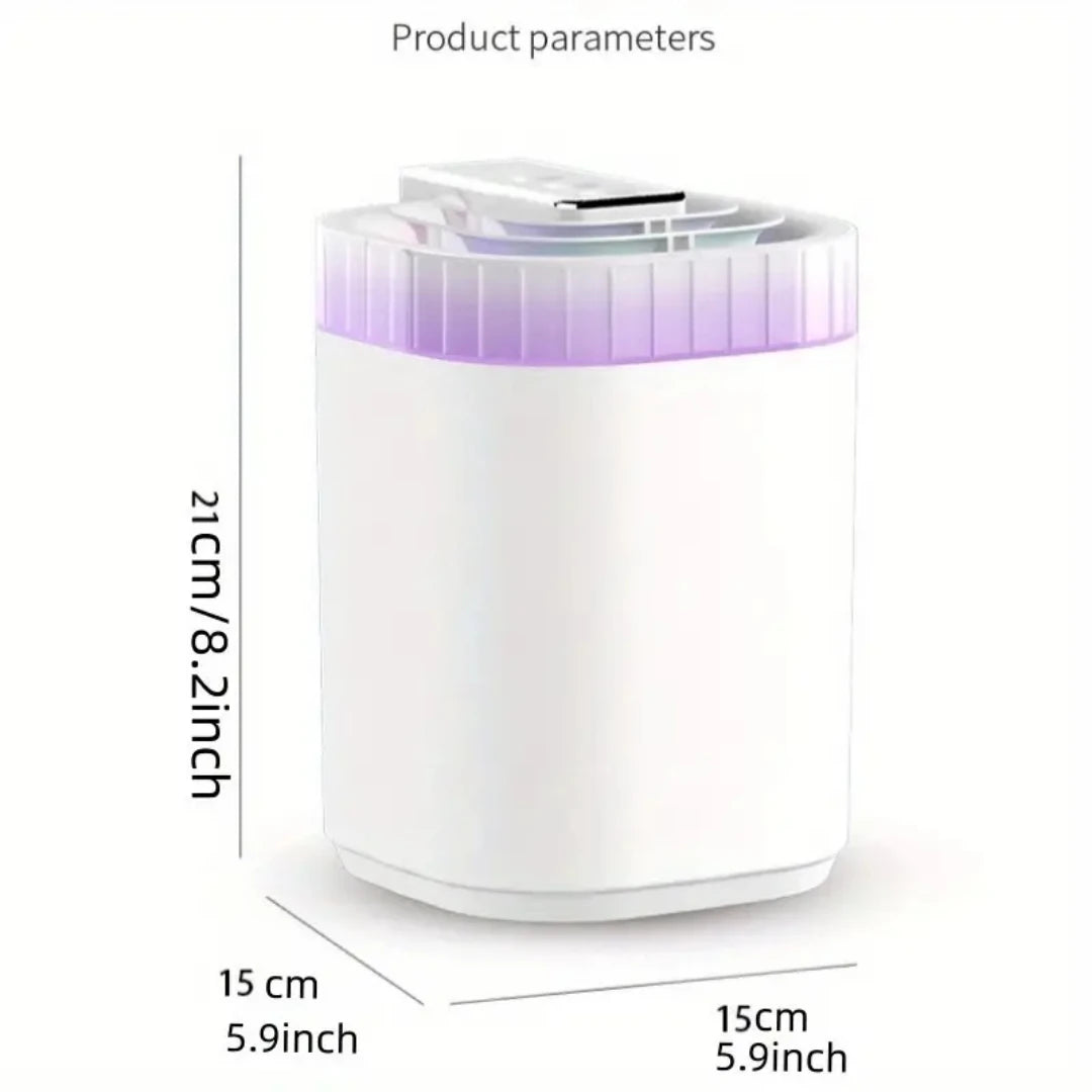 Humidificador Ultrasónico 3L con Luz Nocturna USB