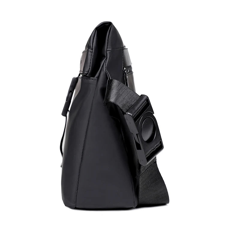 Bolso bandolera de negocios retro, gran capacidad, maletín para hombre, bolso de hombro, mochila de viaje