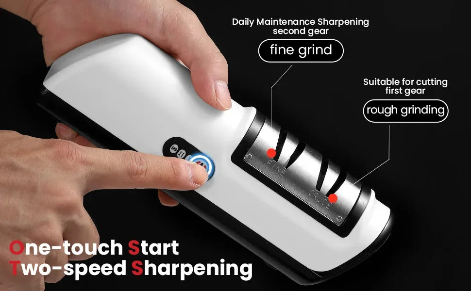 Afilador de Cuchillos Eléctrico TINSOL, Multifunción, Automático, Profesional, de 4 Velocidades, Accesorios de Cocina