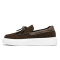 Mocasines casuales de estilo británico para hombre, cuero transpirable, antideslizantes
