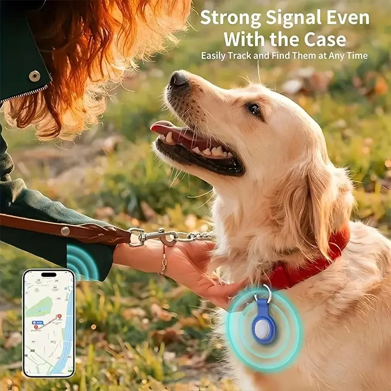 Paquete de 4 rastreadores de seguridad antipérdida, Find My Keys, rastreador GPS inteligente, auriculares, equipaje, mascotas avanzadas, rastreador IOS MFi