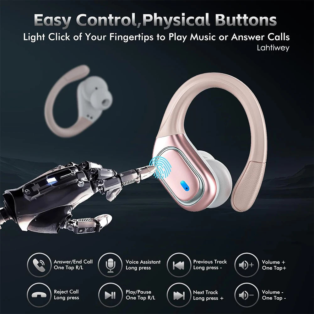 Auriculares TWS IPX7 Deportivos Bluetooth 80h