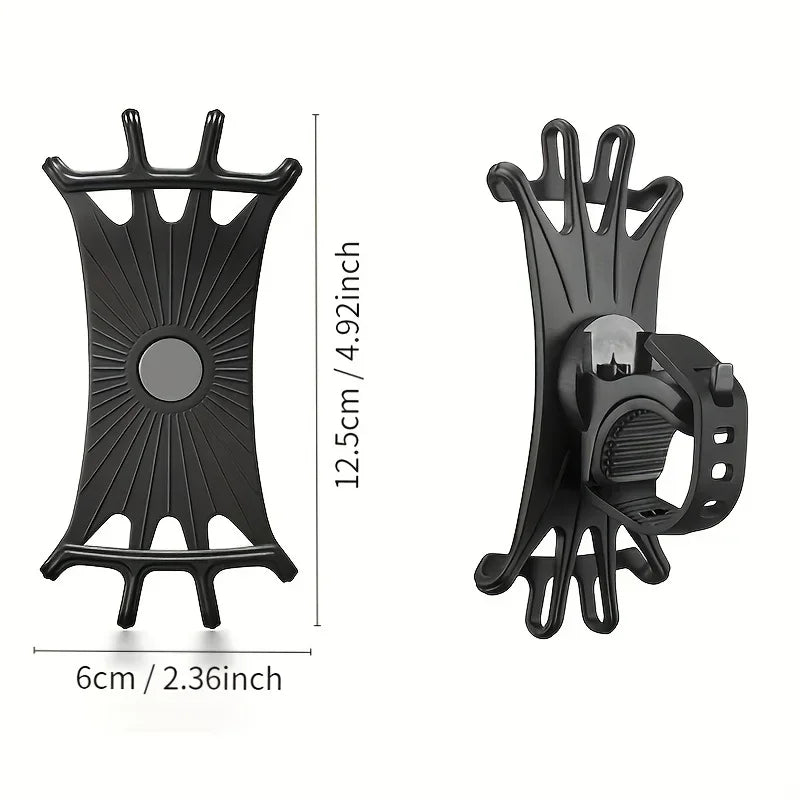 Soporte para Teléfono de Bicicleta, Soporte para Celular de Motocicleta, Soporte para iPhone, Samsung, Xiaomi, Soporte para Teléfono Móvil