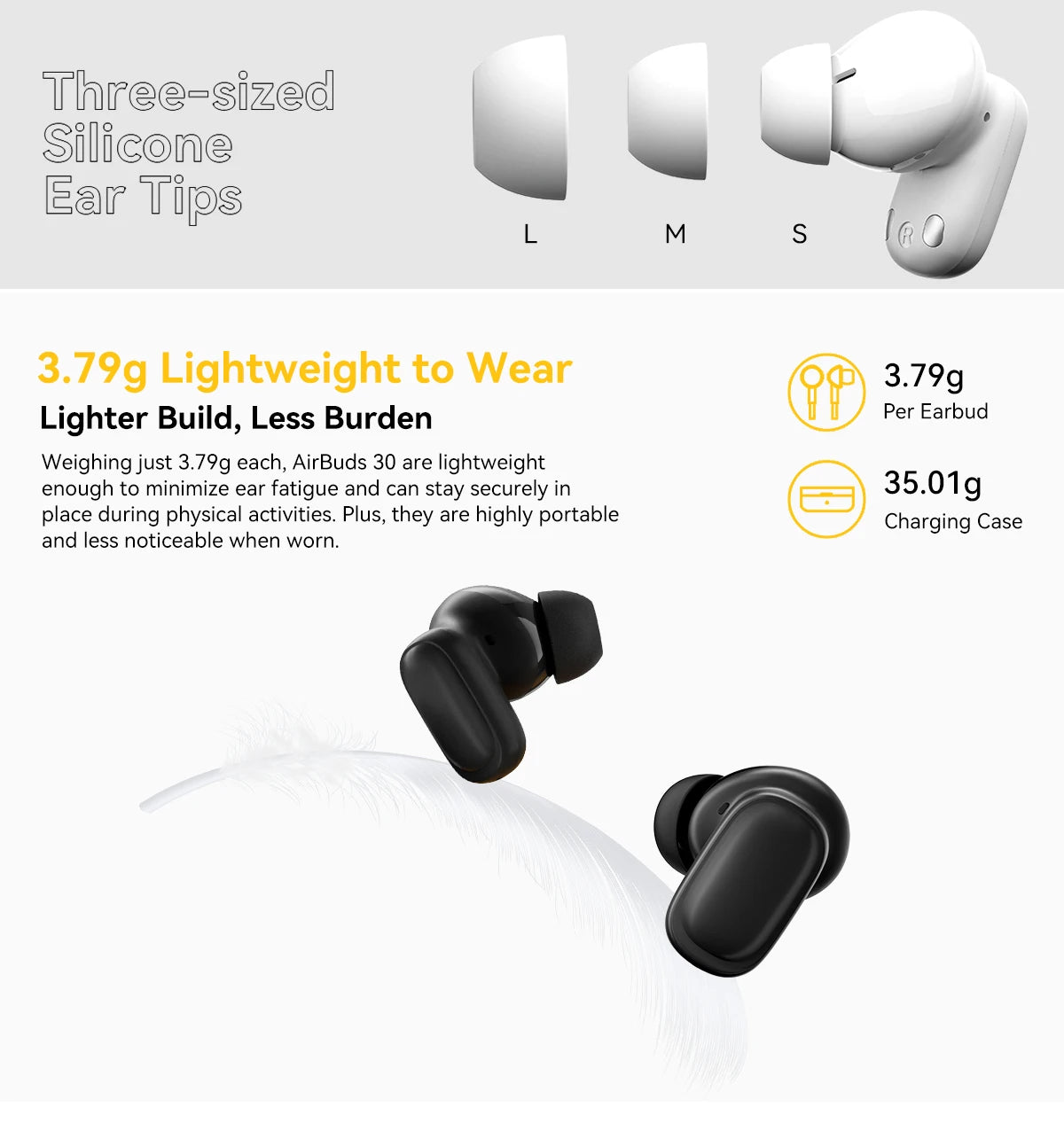 Blackview AirBuds 30 Auriculares TWS Bluetooth 5.3 ANC