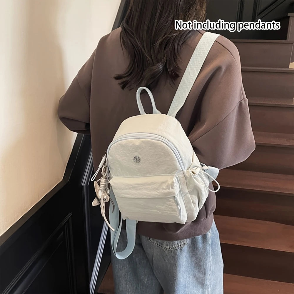 Mochila de Moda para Mujer Estilo Coreano, Liviana y Versátil para Universidad