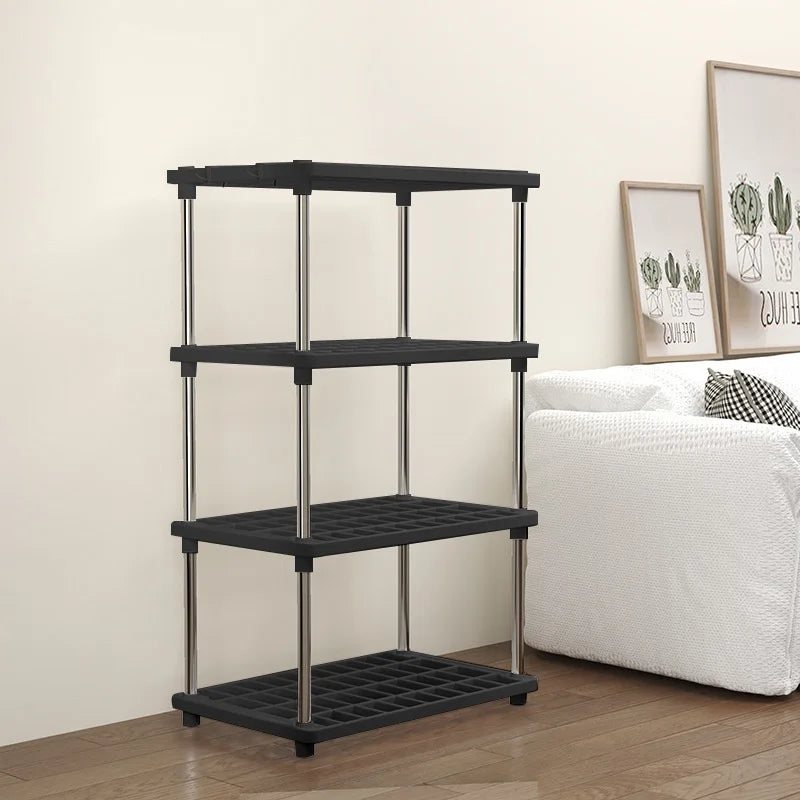 Estante organizador multiusos de varios niveles para cocina, baño y dormitorio