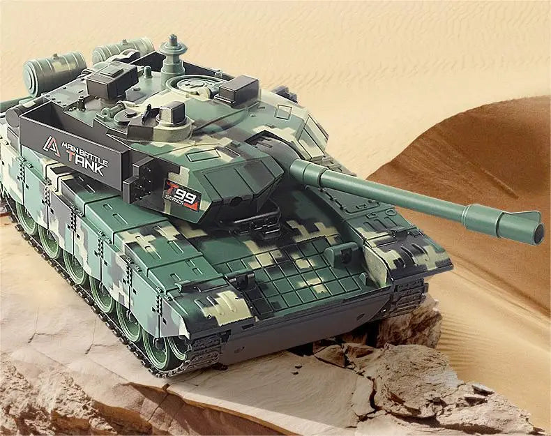 Tanque Teledirigido RC con Orugas 2.4G para Niños