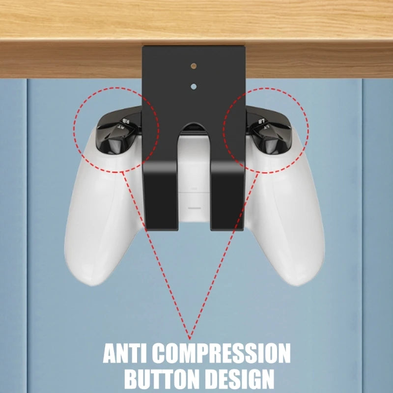 Soporte de pared para controladores de juegos, compatible con Nintendo Switch Pro/PS5/PS4/Xbox, soporte para gamepads, accesorios.