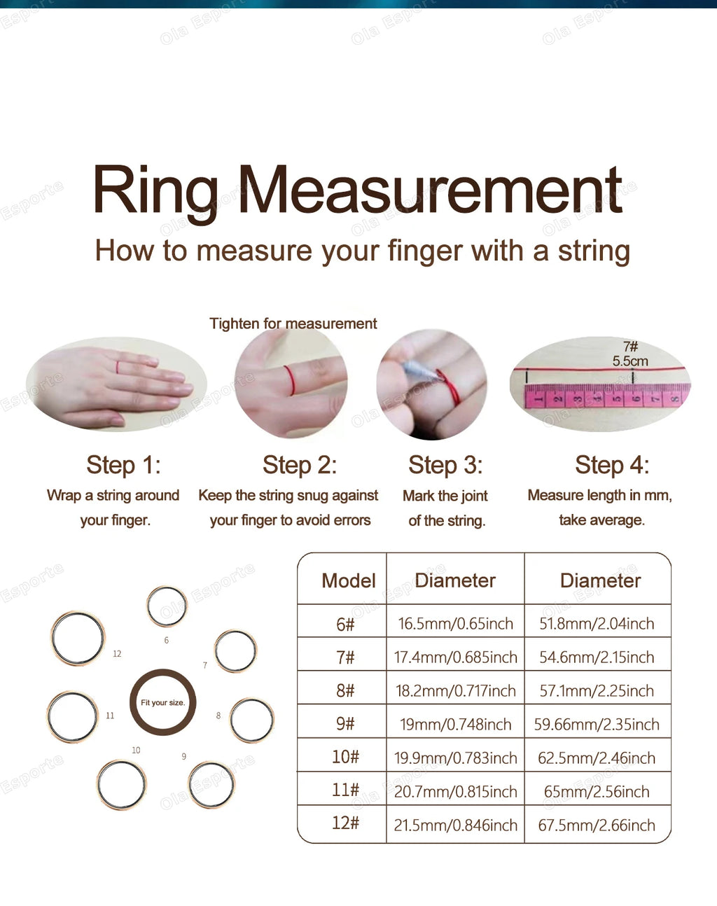 Anillo Inteligente Monitor Cardíaco y Oxígeno IP68