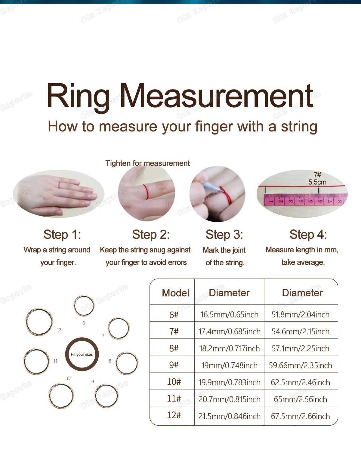 Anillo Inteligente Monitor Cardíaco y Oxígeno IP68