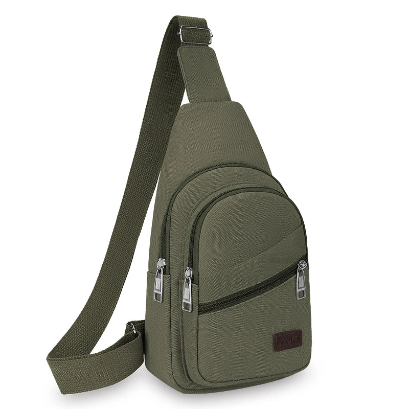 Bolso Bandolera para Hombre, Multicolor, Bolso de Pecho