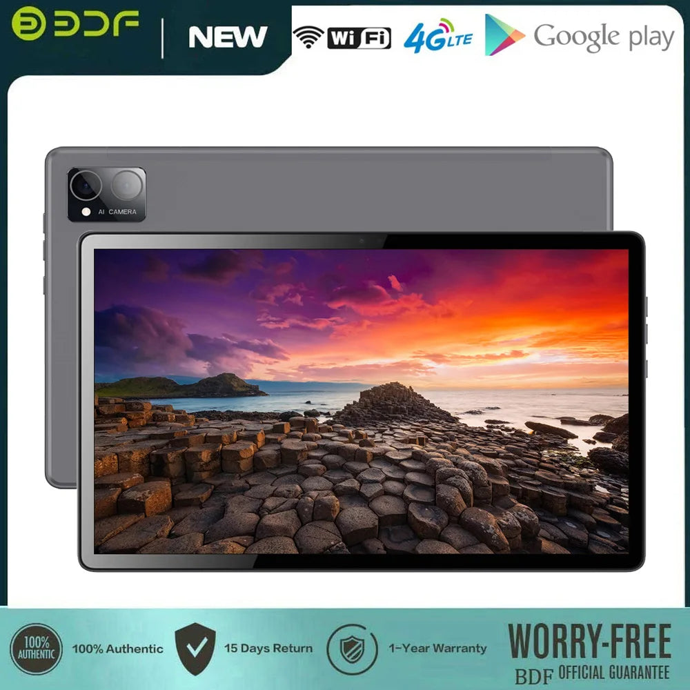 Nuevas Tabletas de 10.36 Pulgadas, 10 Núcleos, 8GB de RAM, 256GB de ROM, Tableta Android con Pantalla HD de 2000x1200, 5G, WiFi Dual, Doble SIM, Google Play, 8000mAh