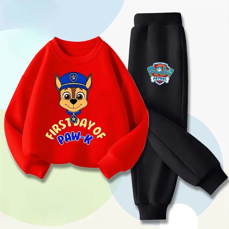 Conjunto deportivo para niños Paw Patrol con sudadera y pantalón