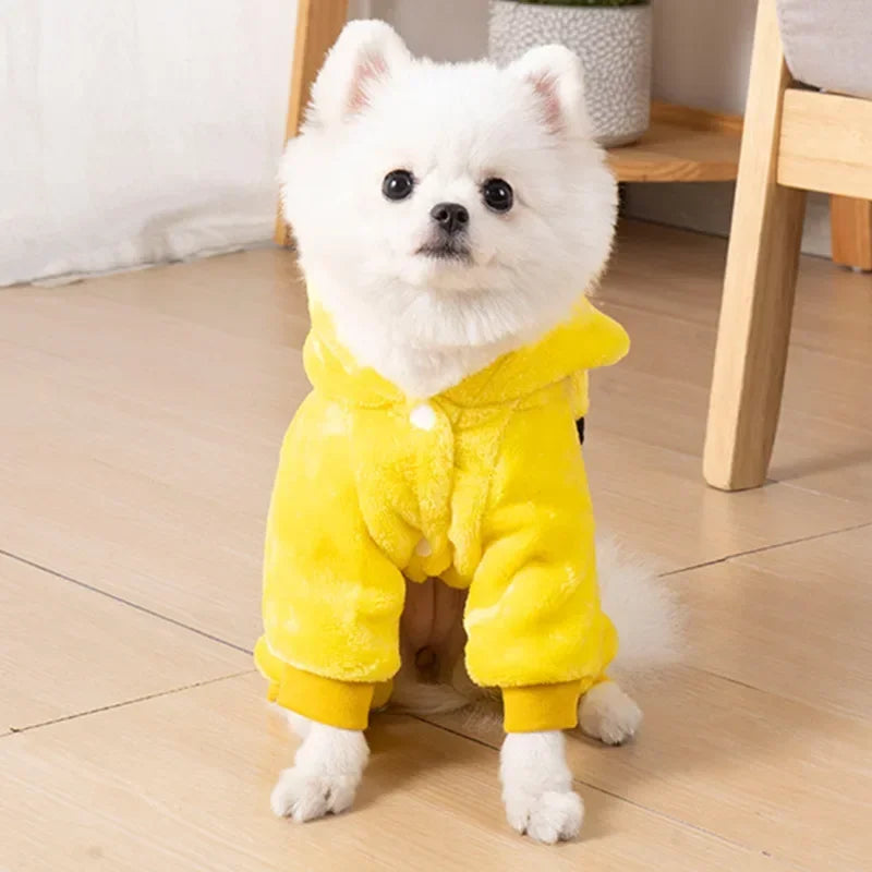 Disfraz Cosplay para Mascotas - Abrigo de Forro Polar para Perros y Gatos