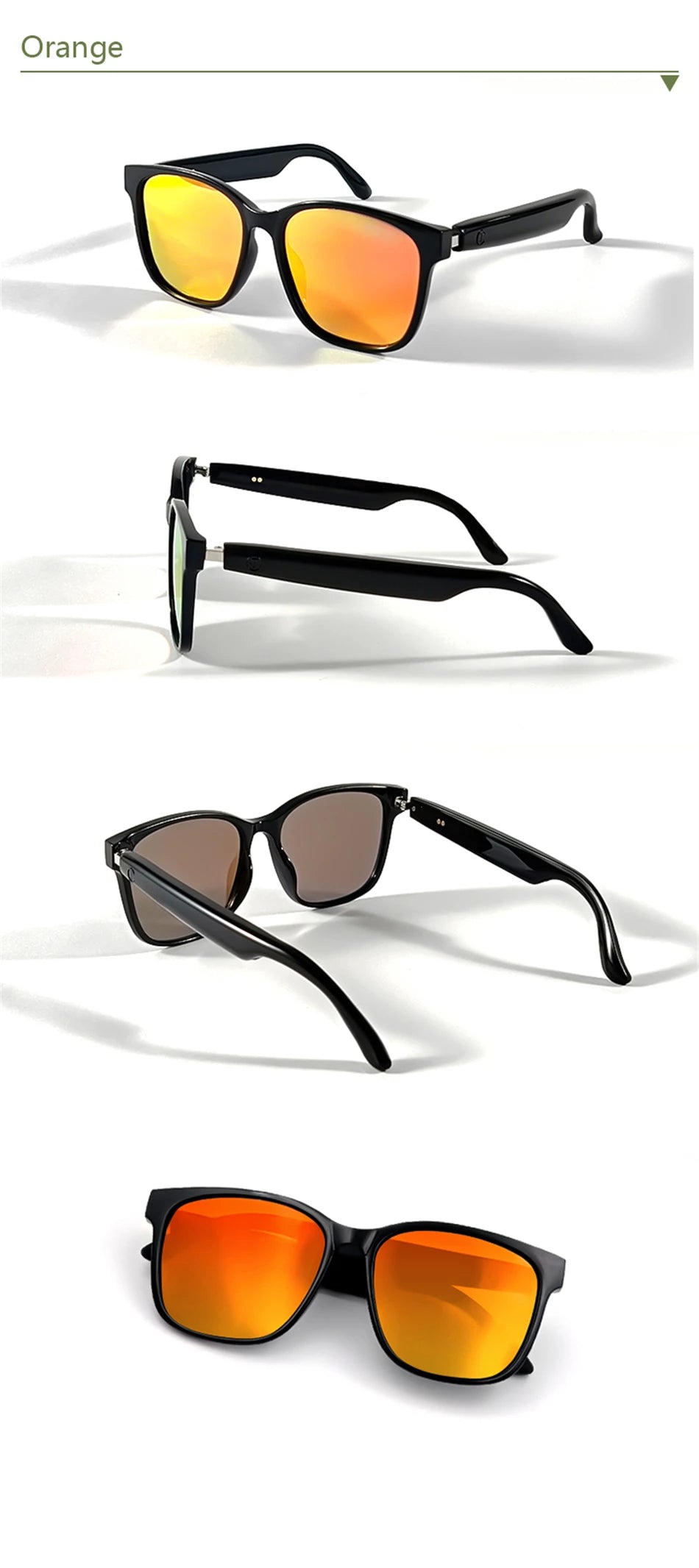 Gafas Inteligentes Bluetooth con Navegación y Música
