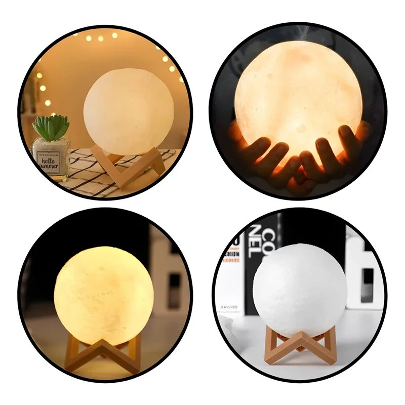 Luz de libro Luz de luna LED Luz de galaxia, Luz de noche de luna, niña, niño, regalo de cumpleaños infantil, decoración de dormitorio Iluminación interior