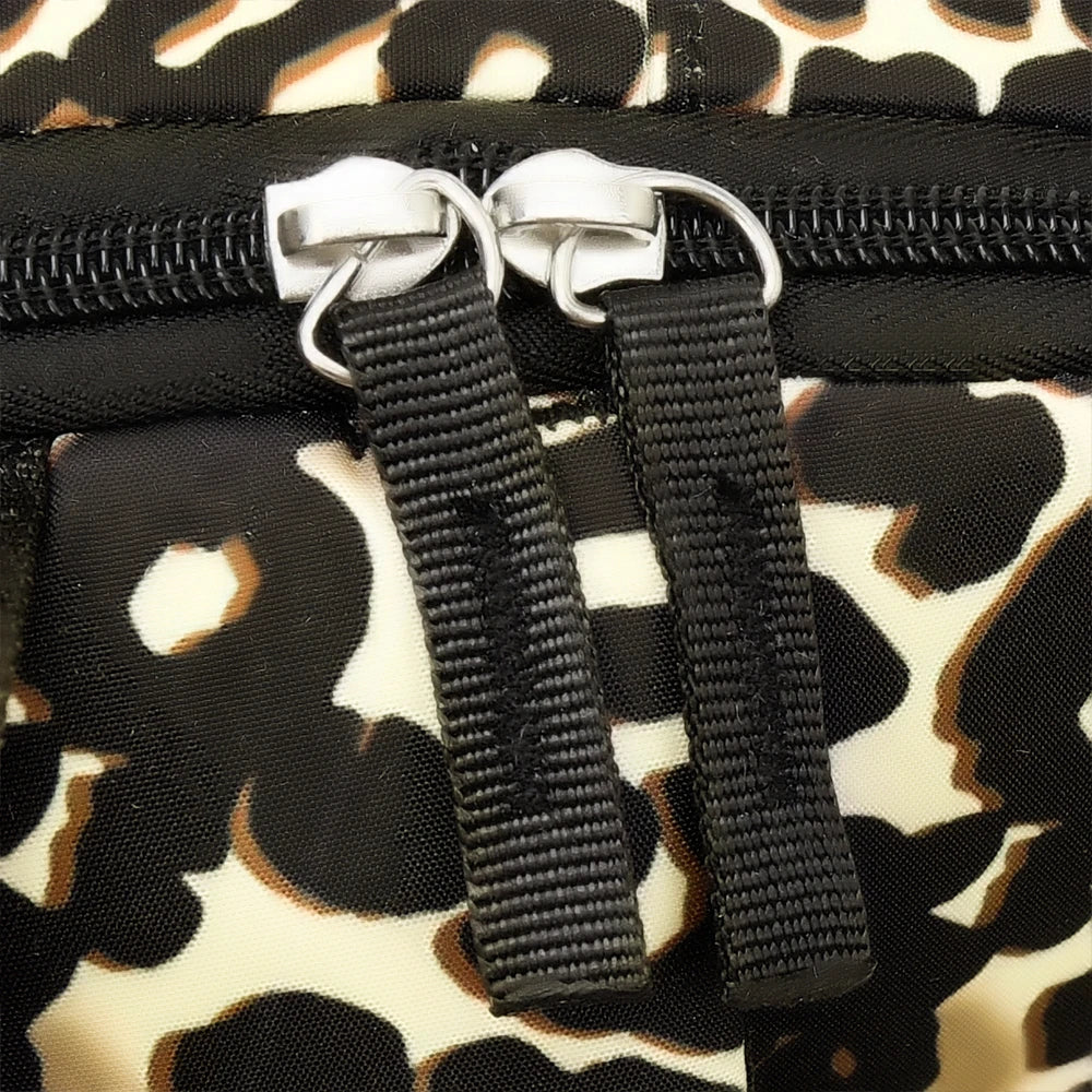 Nueva mochila con estampado de leopardo de gran capacidad, mochila de viaje ligera, alto valor estético, bolsa para ordenador de viaje