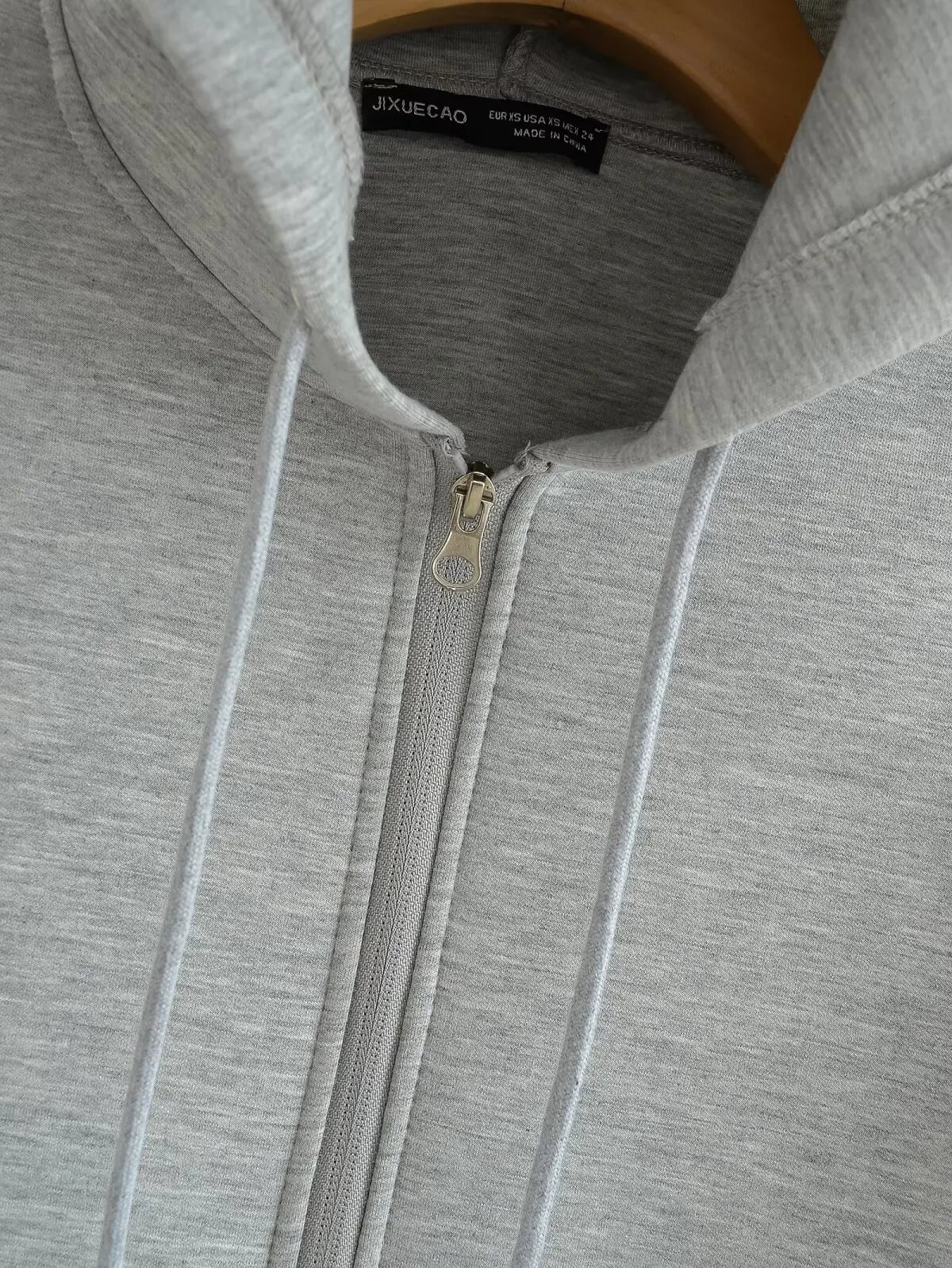 HH Otoño Invierno mujer cremallera Sudadera con capucha abrigo High Street bolsillos dobles chaqueta de gran tamaño sudaderas sueltas prendas de vestir exteriores Top