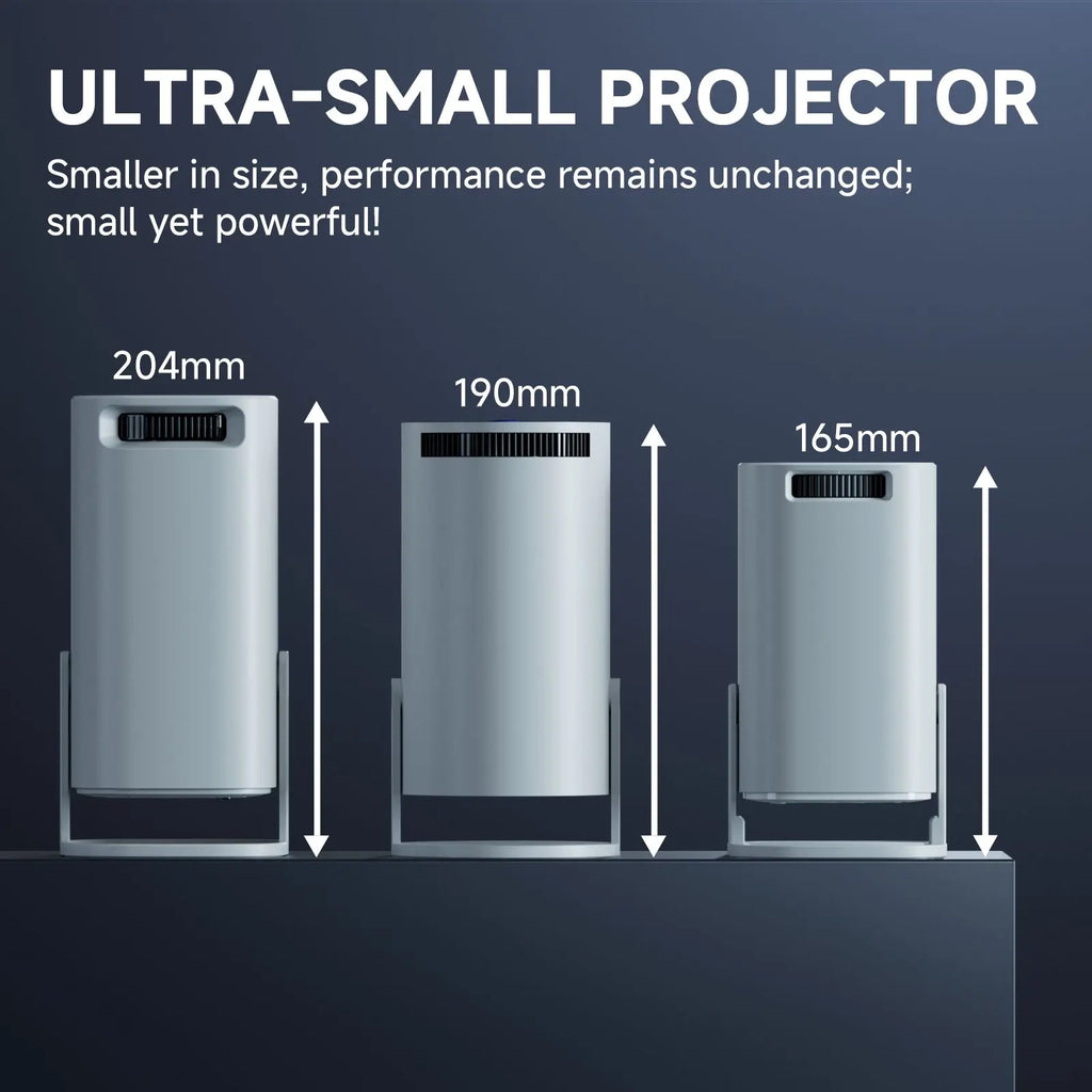 Mini Proyector Inteligente P30PRO Android 14, WiFi6, BT 5.0, Compatible con 4K 1280 * 720P, Compatible con Duplicación de Pantalla, Proyector de Cine en Casa