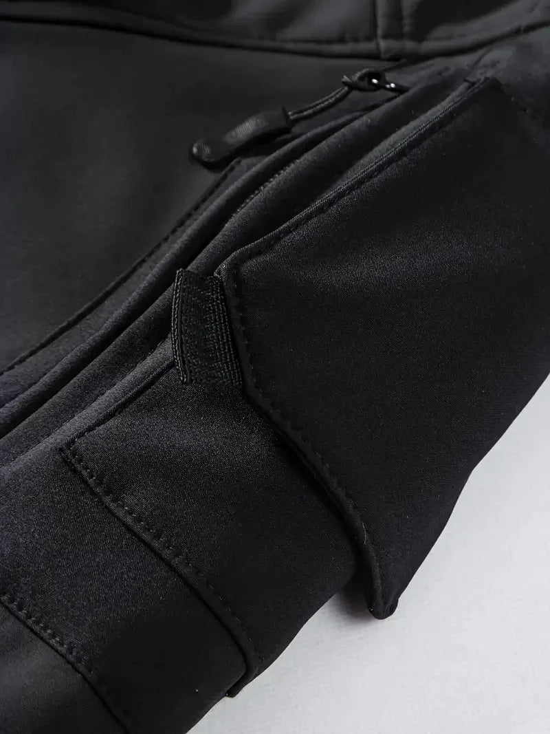 Chaqueta Táctica Militar Impermeable con Capucha para Hombre