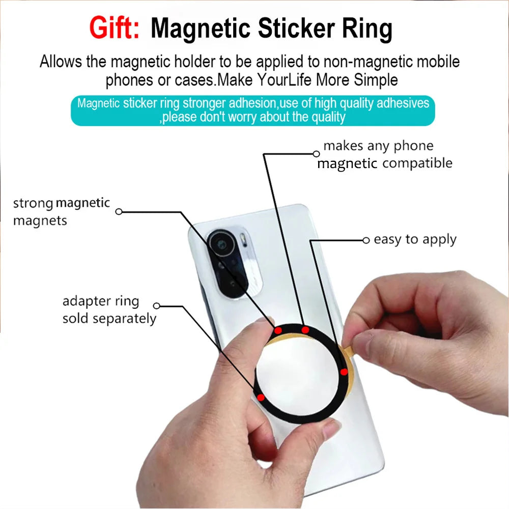 Funda Magnética 2 en 1 con Tarjetero para iPhone 16 15 14 Pro Max 13