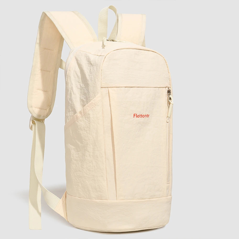 Mochila Pequeña y Ligera para Exteriores con Hebilla de Pecho, Mochila Espaciosa de Nailon, Bolso Resistente para Viajes de Fin de Semana y Vida Universitaria