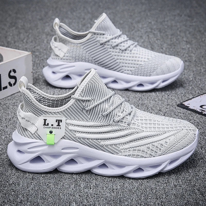 Zapatos deportivos informales de gran tamaño, zapatillas informales para hombre y mujer, nuevos zapatos impermeables para hombre, zapatos para correr ligeros, cómodos y transpirables