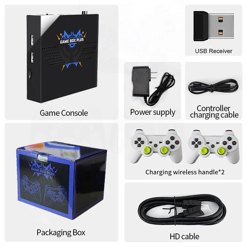 Coopreme X6 plus Home Arcade Game Box 64G con salida HD Joystick dual Más de 10000 PSP Juegos de lucha integrados para entretenimiento