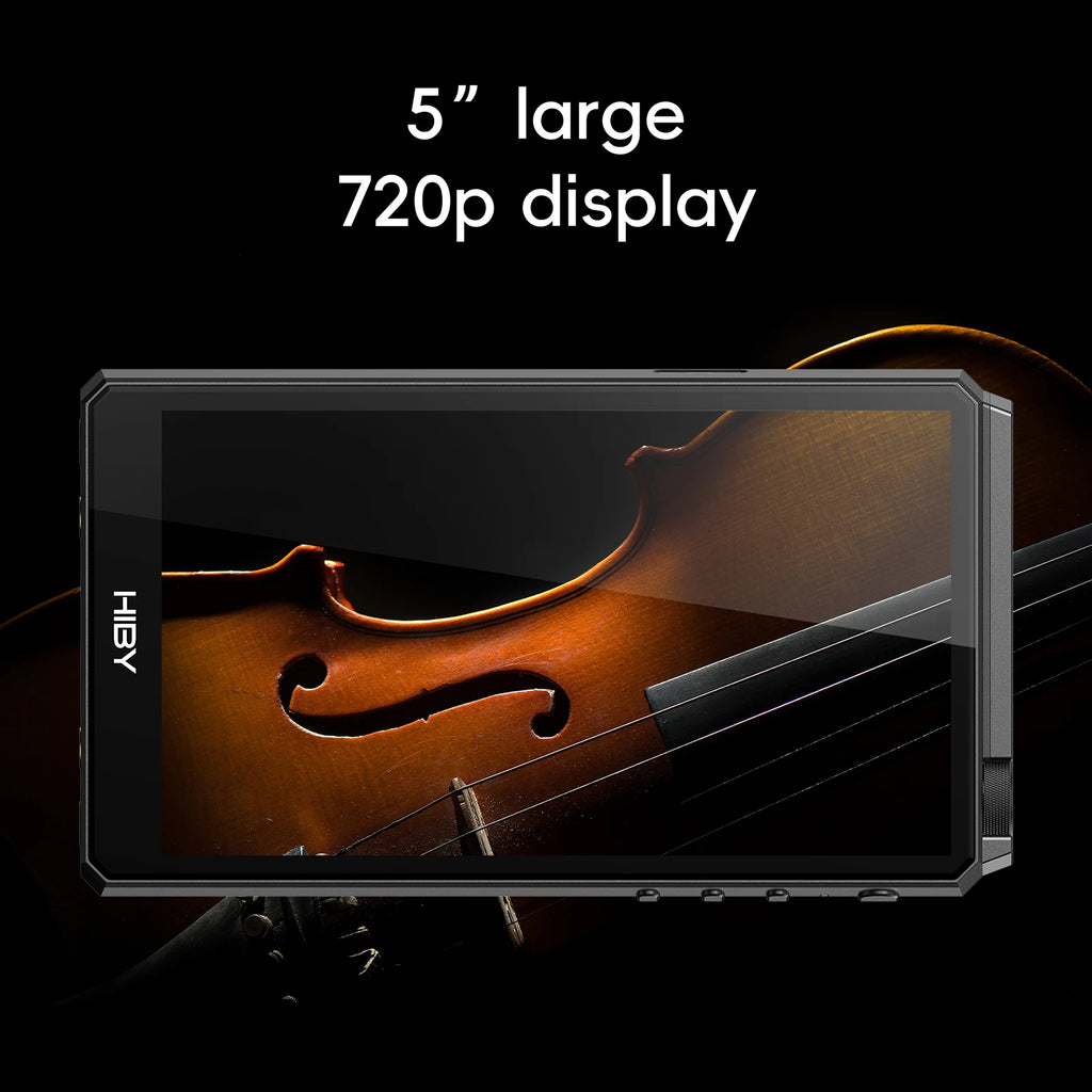 HiBy R6III 2025 / R6 Gen 3 Reproductor de Música Android 12 MP3 USB DAC HIFI WiFi Bluetooth 5.0 CS43198 *4 MQA16x DSD512 PCM768 4500mAh