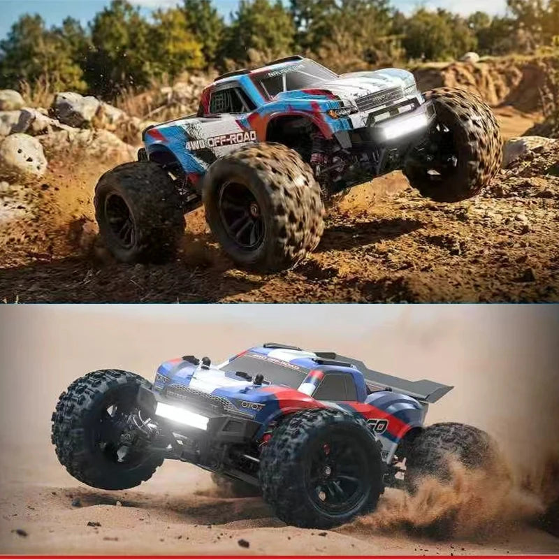 Coche RC 1/16 4WD sin Escobillas, 60 KM/H, Control Remoto 2.4G