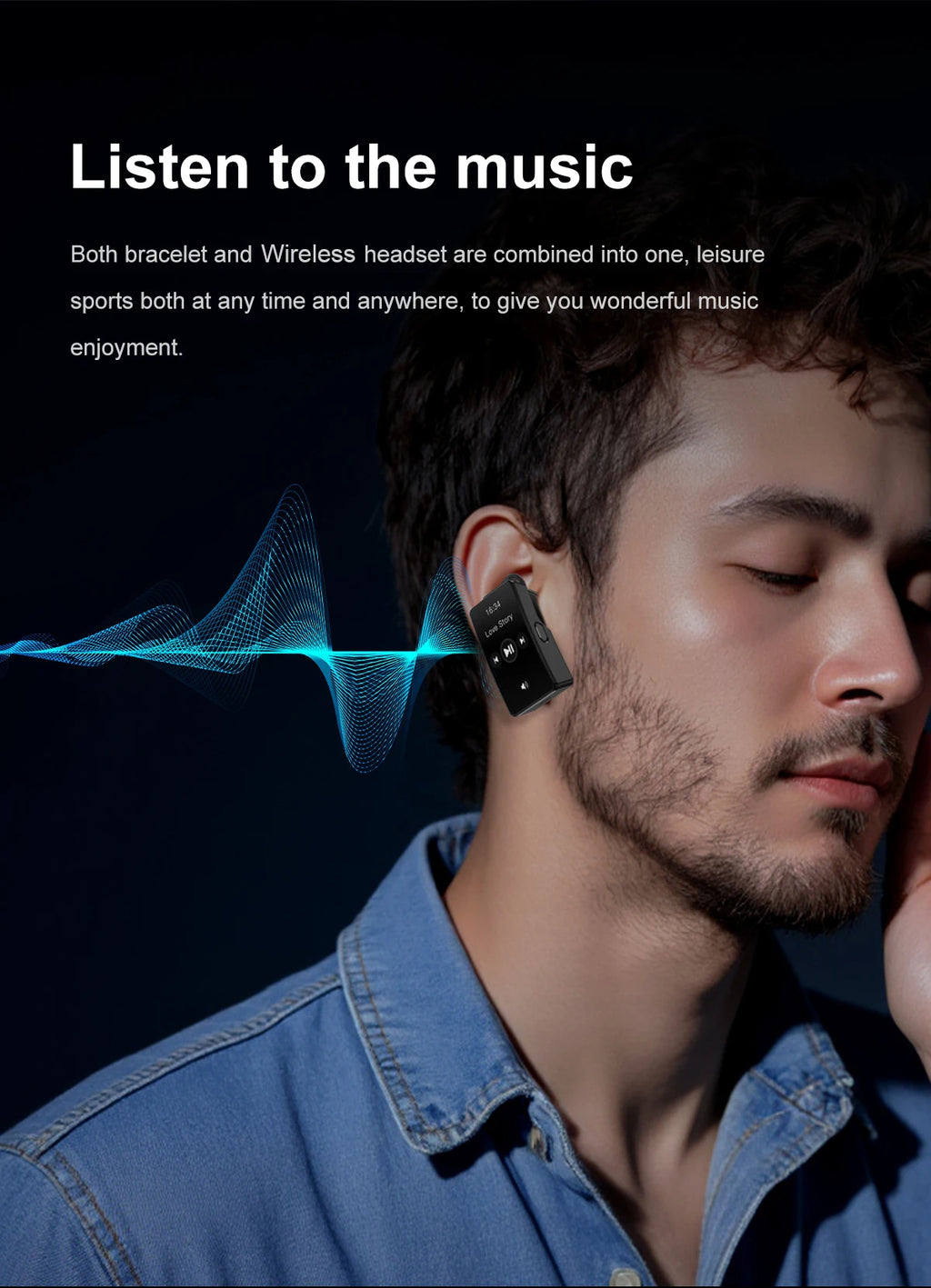 Reloj inteligente LIGE 2 en 1 TWS auriculares 1,57 "hombres mujeres GPS deportes Fitness ECG relojes de ritmo cardíaco Bluetooth llamada música Smartwatch