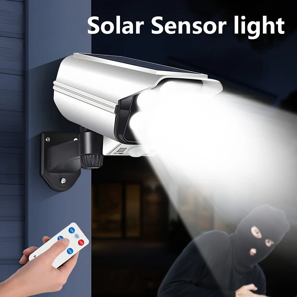 Luz Solar con Sensor de Movimiento para Exterior 77LED Reflector