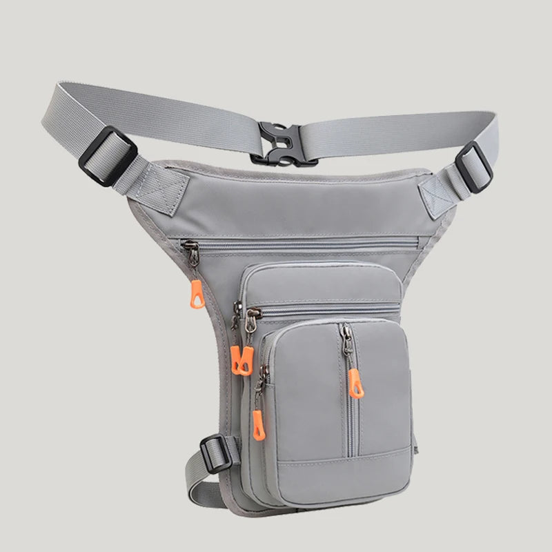 Bolso Bandolera para Pierna, Apto para Hombres y Mujeres, Bolso Táctico para Motociclistas, Bolso de Cintura