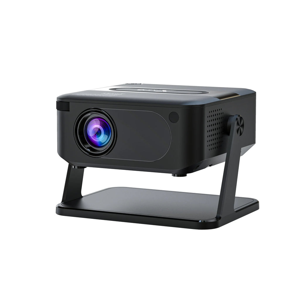 Proyector inteligente HA109 nativo 720P 4K Decodificar 130ANSI Android 11 WiFi6 Bluetooth5.0 270 ° Proyector de cine en casa giratorio