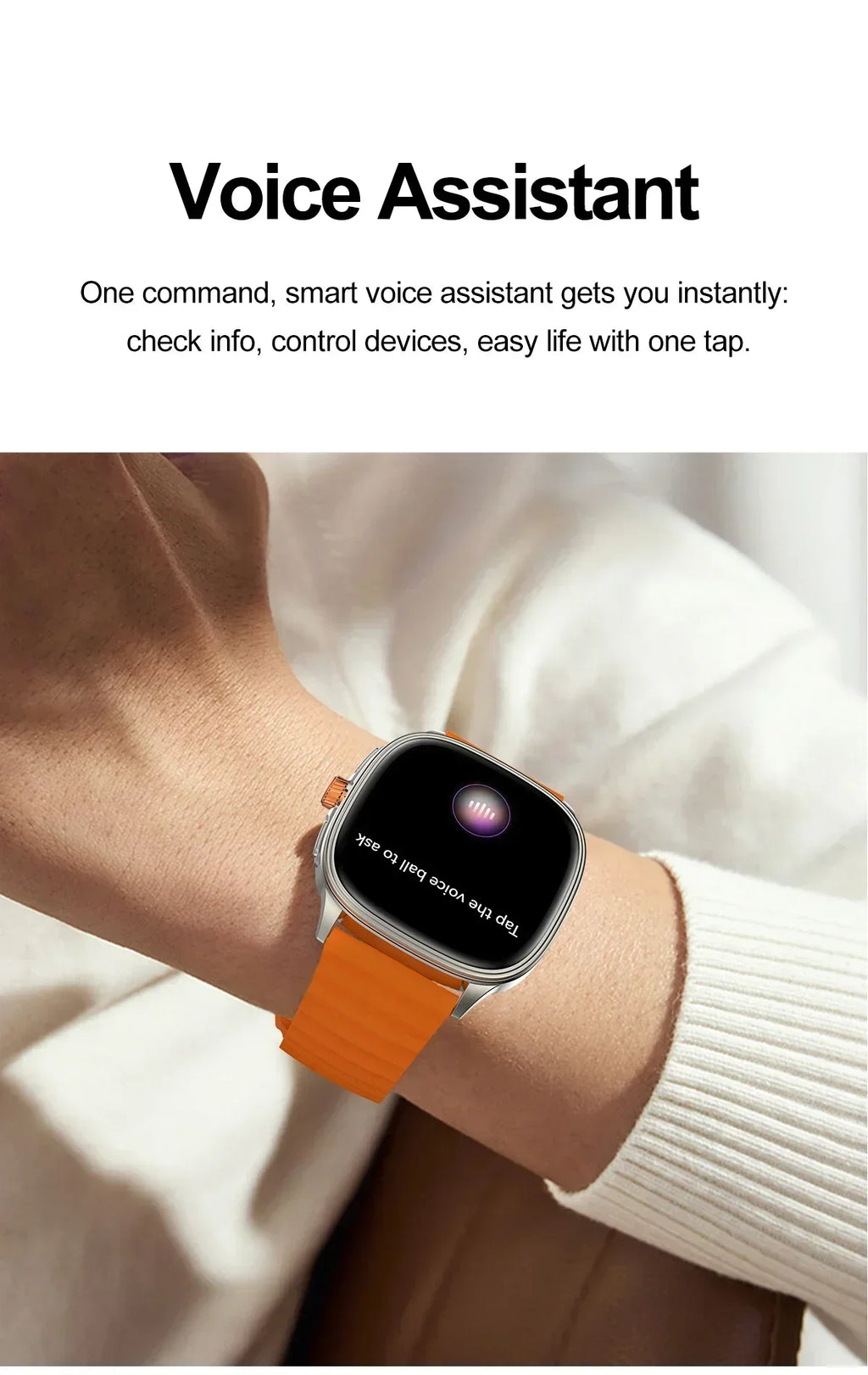 Reloj Inteligente Ultrafino NFC Oxígeno Sueño