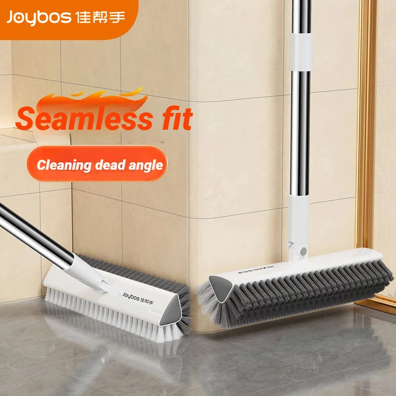 Cepillo de suelo multifuncional con mango largo extensible